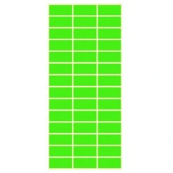 Етикети ценови 50/25 цветни – зелени
