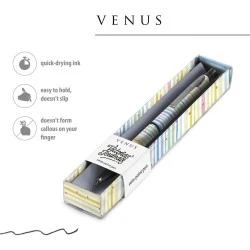 Химикалка Venus - Райе пастелно