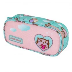Единичен несесер, Astra, Без аксесоари ASTRABAG Котета, АС16,  20 х 14 х 3,5см