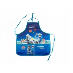 Детска работна престилка, Astra, PL-15, Playmobil, Полиция, 44 x 45 см