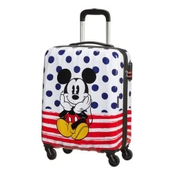 AT Спинер на 4 колела Disney Legends 55 см височина и 40 см ширина Mickey Сини точки