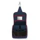 toiletbag mixed dots red