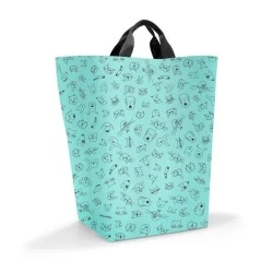 Чанта за съхранение Reisenthel Cats and Dogs - Mint