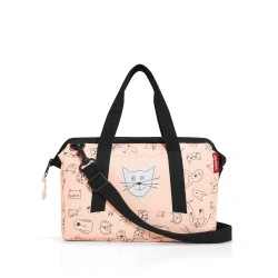 Пътна чанта Reisenthel Allrounder XS Kids - Cats and Dogs Rose