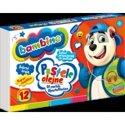 Bambino маслени пастели 12 цв.