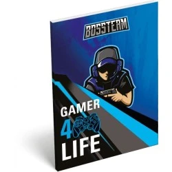 GAMER 4LIFE тефтерче А7