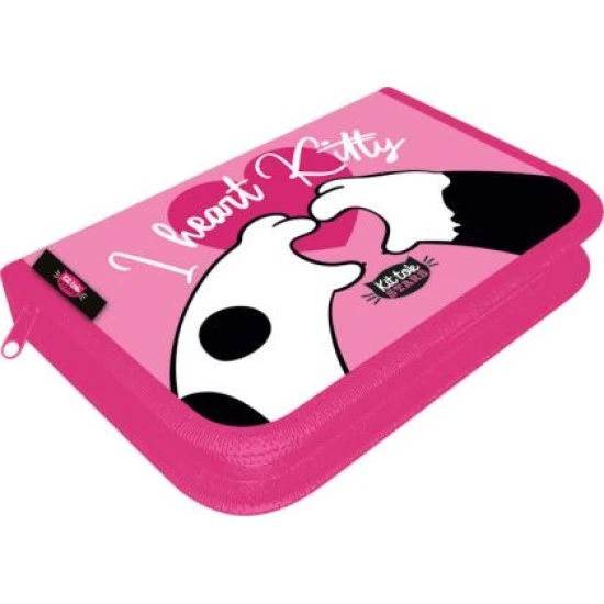 LIZZY CARD KITTOK Heart Kitty несесер с 1 цип