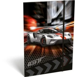 Папка с ластик А4 Lizzy Card - Ford GT Silver