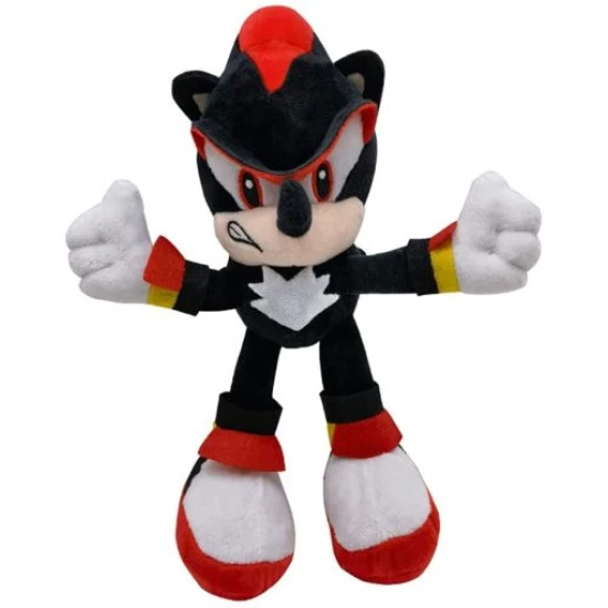 SONIC плюшена играчка 30 см Shadow the Hedgehog