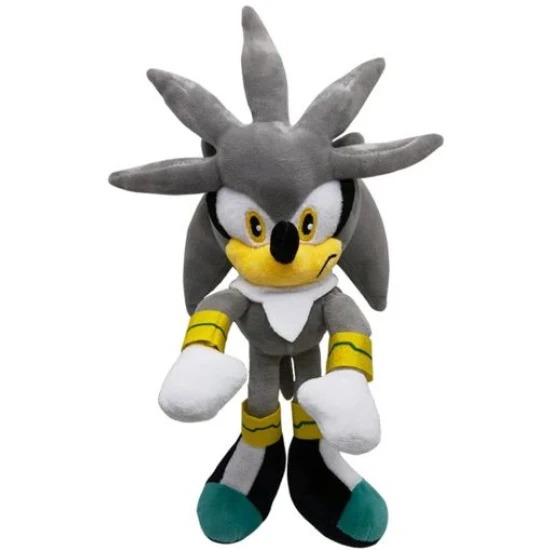 SONIC плюшена играчка 30 см Silver the Hedgehog