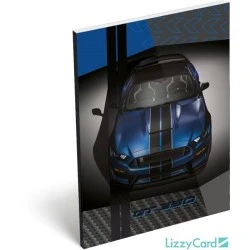 Тефтер Lizzy Card - Ford Mustang GT, формат A7