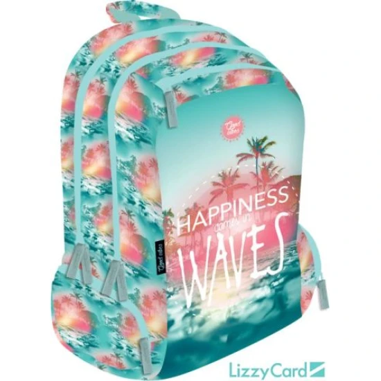 Ученическа раница Lizzy Card – Wave  Good Vibes, Тeen