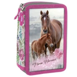 HORSE 18  несесер с 3 ципа