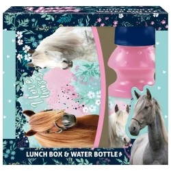 'HORSES 23  комплект бутилка и кутия за храна
