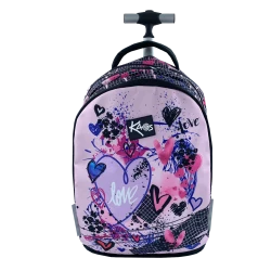 PINK LOVE раница 2 в 1 на колела