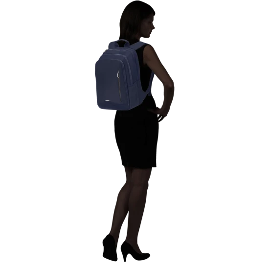 Синя дамска раница Guardit Classy за 14,1 инча лаптоп