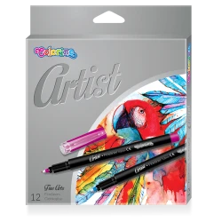 Тънкописци 12 цвята Colorino Artist