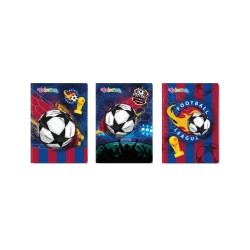 Тетрадка A5 мека корица 32 л. ред Football Colorino