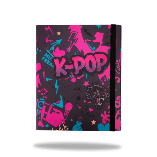 Папка с уширение K-POP DARK - A4 - Coolpack