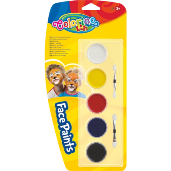 Боички за лице 5 цвята Colorino