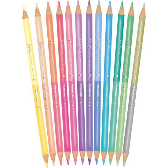Цветни моливи Colorino пастелни цветове 24 цвята