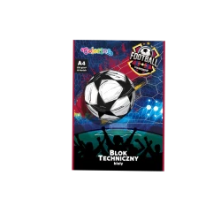 Блок за рисуване 20 л 170 г Football Colorino