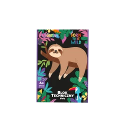 Блок за рисуване A4 20 л. 170 г Wildkid Colorino