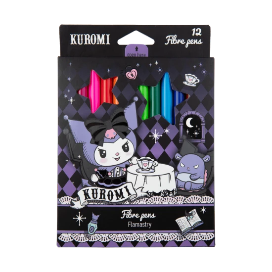 Флумастери 12 цв. Kuromi