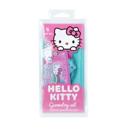 Геометричен комплект 4 части Hello Kitty Pastel