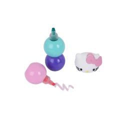 Текст маркер 3 цвята Hello Kitty Pastel