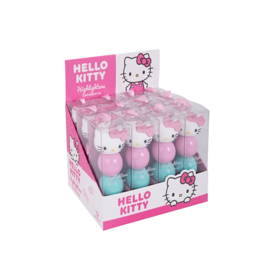 Текст маркер 3 цвята Hello Kitty Pastel