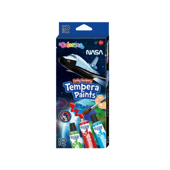 Темперни бои 12 цв. Nasa Colorino