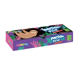 Темперни бои в бурканчета 12 цвята Wildkid Colorino